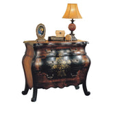 Roma Oak & Antique Black Chest Model 9205 By ACME Furniture